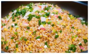 Egg Fried Rice with Soy Sauce