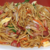 Fried Noodles with Shredded Roast pork & eggs)