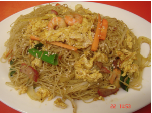 Fried Rice Vermicelli (Singapore Style)
