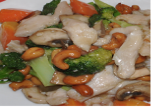 Chicken and Cashew nuts