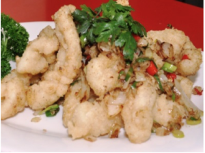 Salt and Pepper Squid (spicy)