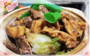 Beef Brisket and Tofu