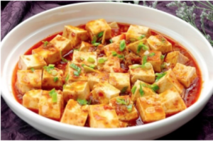 MaPo Tofu with Beef & Shrimps (spicy)