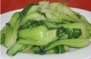 Stir-fried BokChoy with Garlic